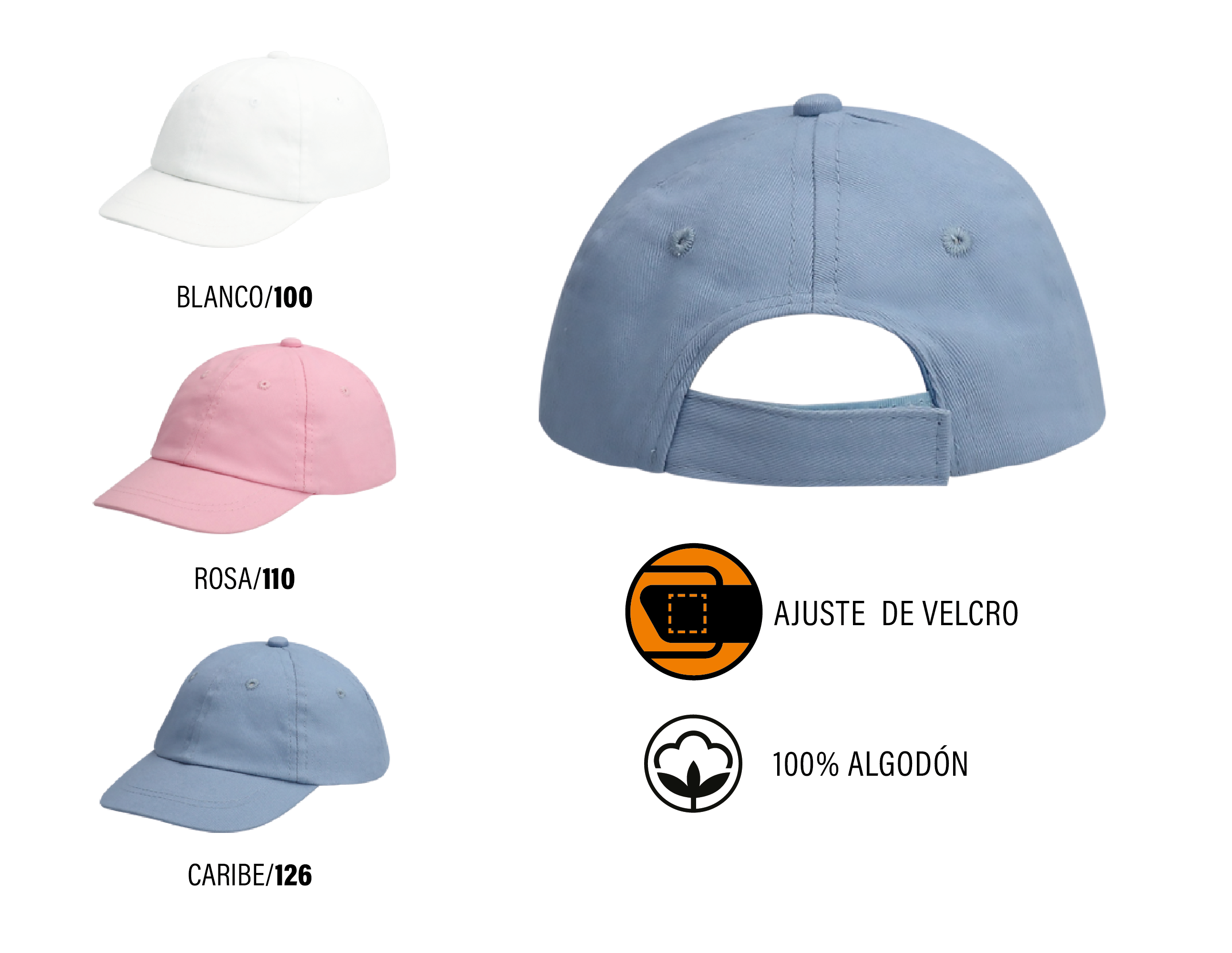 Gorra Bebé #010 - Vista 6